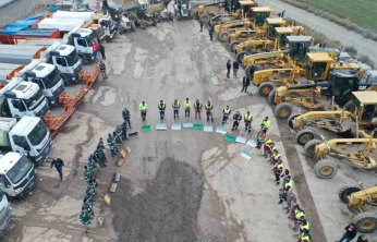 Elazığ Belediyesi karla mücadeleye hazır