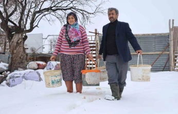 Elazığ'da besicilerin kış mesaisi