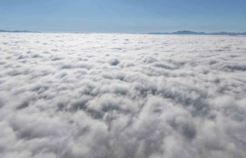Elazığ'da bulutların görsel şöleni