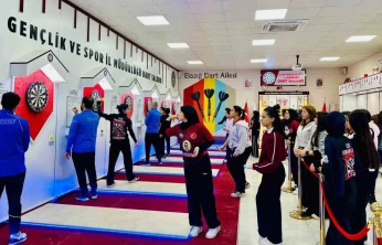 Elazığ'da dart müsabakaları sona erdi