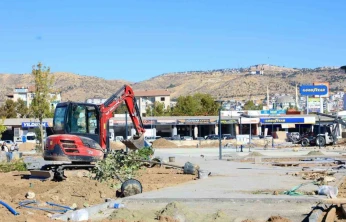 Elazığ'da Doğu Park'ın inşa çalışmalarında sona gelindi