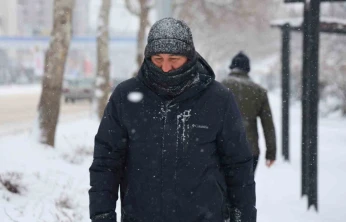 Elazığ'da kar yağışı etkisini sürdürüyor