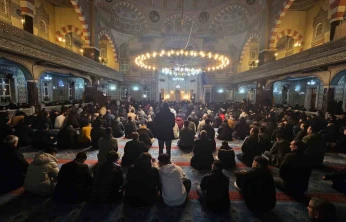 Elazığ'da Miraç Kandili dualarla idrak edildi