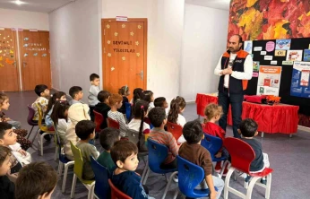 Elazığ'da öğrencilere afet farkındalık eğitimi