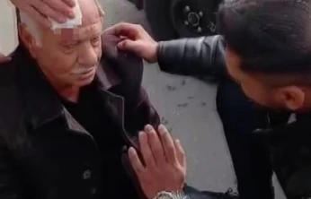 Elazığ'da otomobilin çarptığı yaşlı adam yaralandı