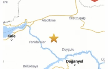 Elazığ'da peş peşe 4 deprem