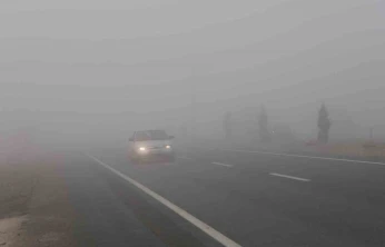 Elazığ'da sis etkili oldu