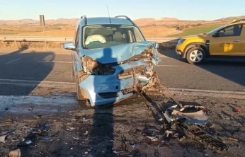 Elazığ'da trafik kazası: 1 yaralı