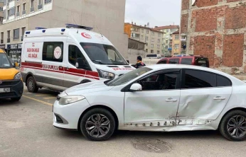 Elazığ'da trafik kazası: 1 yaralı