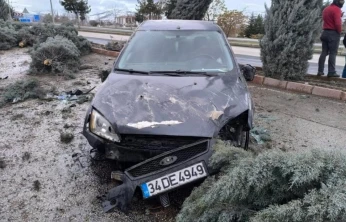 Elazığ'da trafik kazası: 1 yaralı