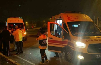 Elazığ'da trafik kazası: 6 yaralı