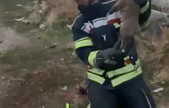 Elazığ'da yürek ısıtan kurtarma operasyonu