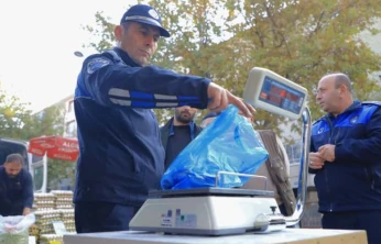 Elazığ'da zabıta ekipleri pazar alanlarını denetledi