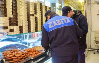 Elazığ'da zabıta ekiplerinden yılbaşı öncesi denetim