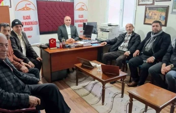 Elazığ Gezin köyü için toplantı yapıldı