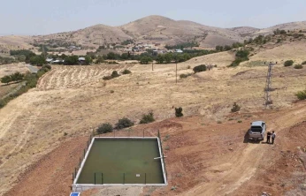Elazığ İl Özel İdaresi'nden 6 adet sulama suyu tesisi