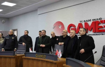 Elazığ il protokolü GAMER'i ziyaret etti