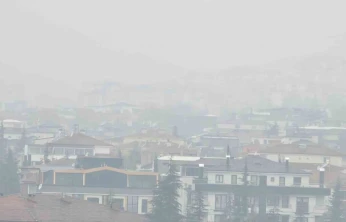 Elazığ'ın yüksek kesimlerinde sis etkili oluyor