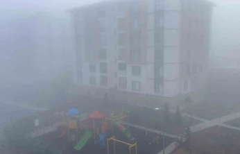 Elazığ'ın yüksek kesimlerinde sis etkili oldu