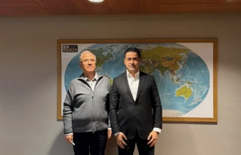 ETSO Başkan Adayı Ahmet Ballıca, Ankara'da Celal Koloğlu'nu Ziyaret Etti