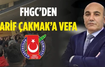 Fhgc'den Arif Çakmak'a Vefa