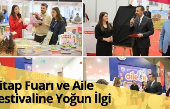 Kitap Fuarı ve Aile Festivaline Yoğun İlgi