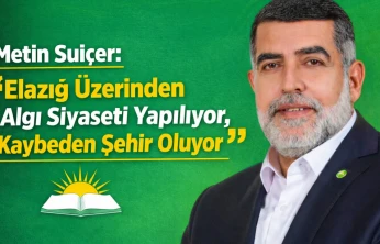 Metin Suiçer: 'Elazığ'ın Geleceği Meclis Polemikleriyle Değil, Somut Planlarla Şekillenmeli'
