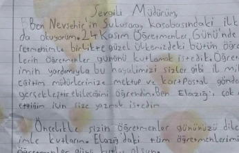 Nevşehirli Minik Neşet'ten Elazığ İl Müdürü'ne Yürek Isıtan Mektup