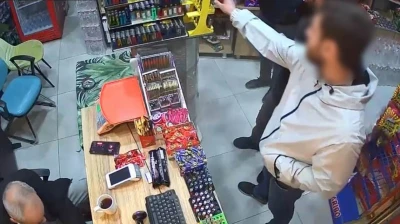 Çakmak hırsızı kameraya yakalandı