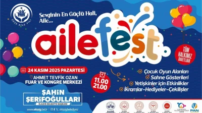 Elazığ'da 'Aile Festivali' düzenlenecek