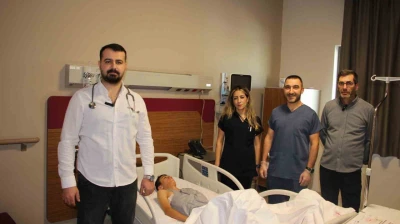 Elazığ'da 14 yaşındaki çocuk, 'Kunduracı göğsü' hastalığından kurtuldu