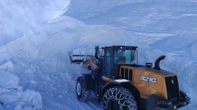 Elazığ'da kapalı 115 köy yolunda çalışmalar sürüyor