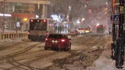Elazığ'da kar yağışı etkisini sürdürüyor