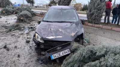 Elazığ'da trafik kazası: 1 yaralı