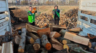 Elazığ İHH'dan 300 Aileye Yakacak Yardımı
