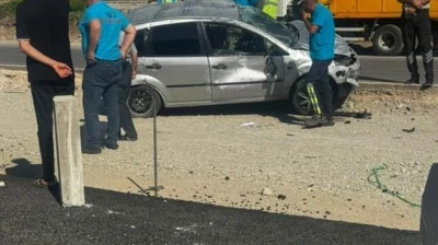 Elazığ otomobil takla attı: 1 yaralı