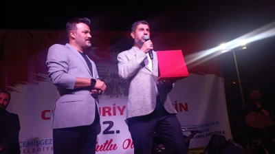 Elçemder öncülüğünde Çemişgezek'te Emrah Güllü konseri düzenlendi