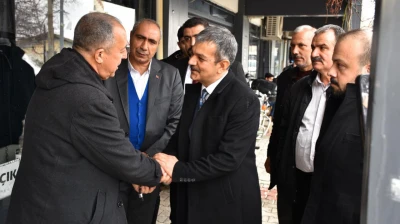 Milletvekili Keleş'ten Alacakaya'ya Ziyaret: Yatırımlar Yerinde İncelendi, Teşkilat ve Esnafla Buluşuldu