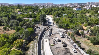 Şorşor deresindeki taşkın koruma çalışmalarında sona gelindi