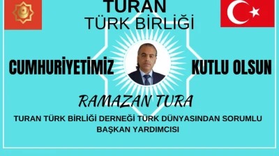 Turan Türk Birliği Başkan Yardımcısı Ramazan Tura'nın Yeni yıl mesajı
