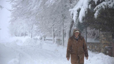 Yoğun kar yağışı Harput'u yuttu, 4 bin yıllık tarih gözden kayboldu