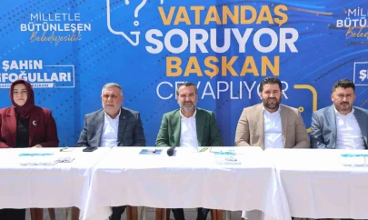 Elazığ Belediye Başkanı Şerifoğulları, vatandaşların sorularını cevapladı