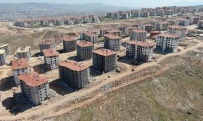 Elazığ'da deprem konutlarında sona gelindi