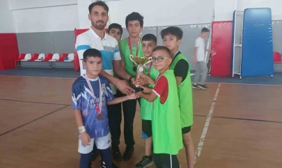 Elazığ'da futsal turnuvası sona erdi