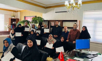 Elazığ'da gassallık kursu sona erdi