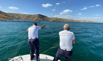 Elazığ'da kaçak avlanan 65 kilo balık ele geçirildi