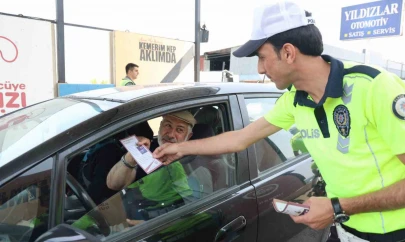 Elazığ'da polis ekiplerinden bayram denetimi