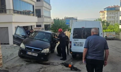 Elazığ'da trafik kazası:  1 yaralı