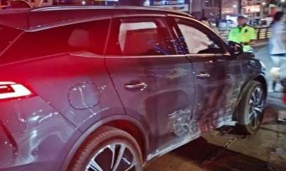 Elazığ'da trafik kazası: 1 yaralı