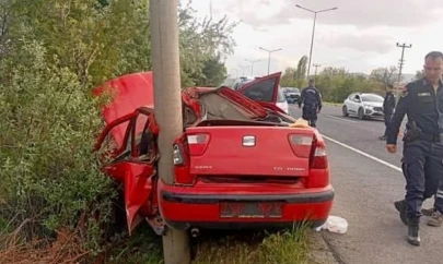 Elazığ'da trafik kazası: 2 yaralı